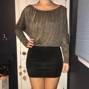 Sexy long sleeve dress